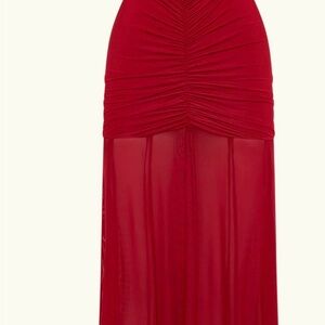 Meshki - Caspian Dress in Ruby